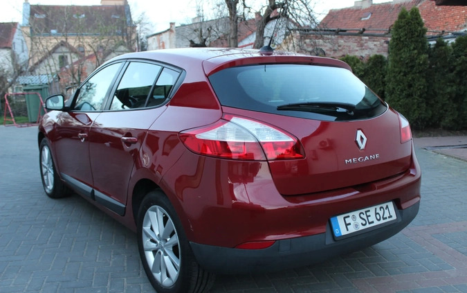 Renault Megane cena 17900 przebieg: 283214, rok produkcji 2010 z Olsztyn małe 121